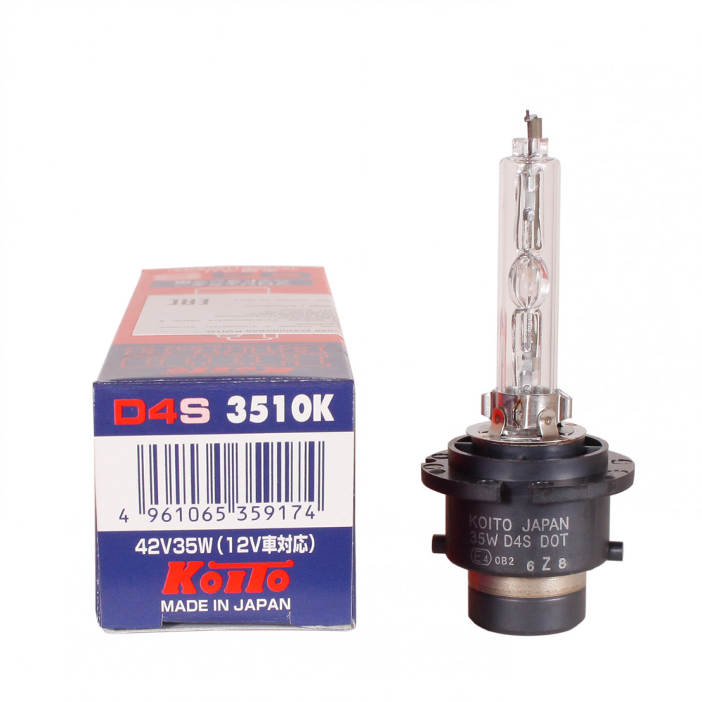 Лампа головного света Xenon D4S 4300K 1шт, Koito, купить со скидкой, 3510K 