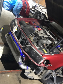 Распорка передних лонжеронов Toyota JZX90, JZX100