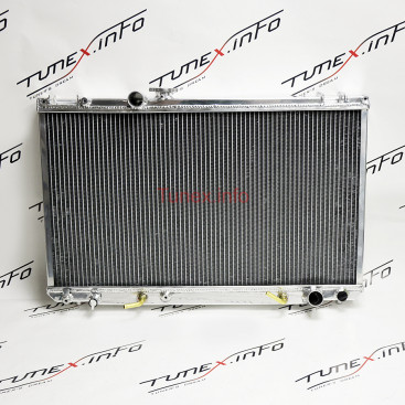 Радиатор алюминиевый Toyota JZX100 Chaser, MarkII, Cresta, 1JZ-GTE 50мм AТ, 16400-46490