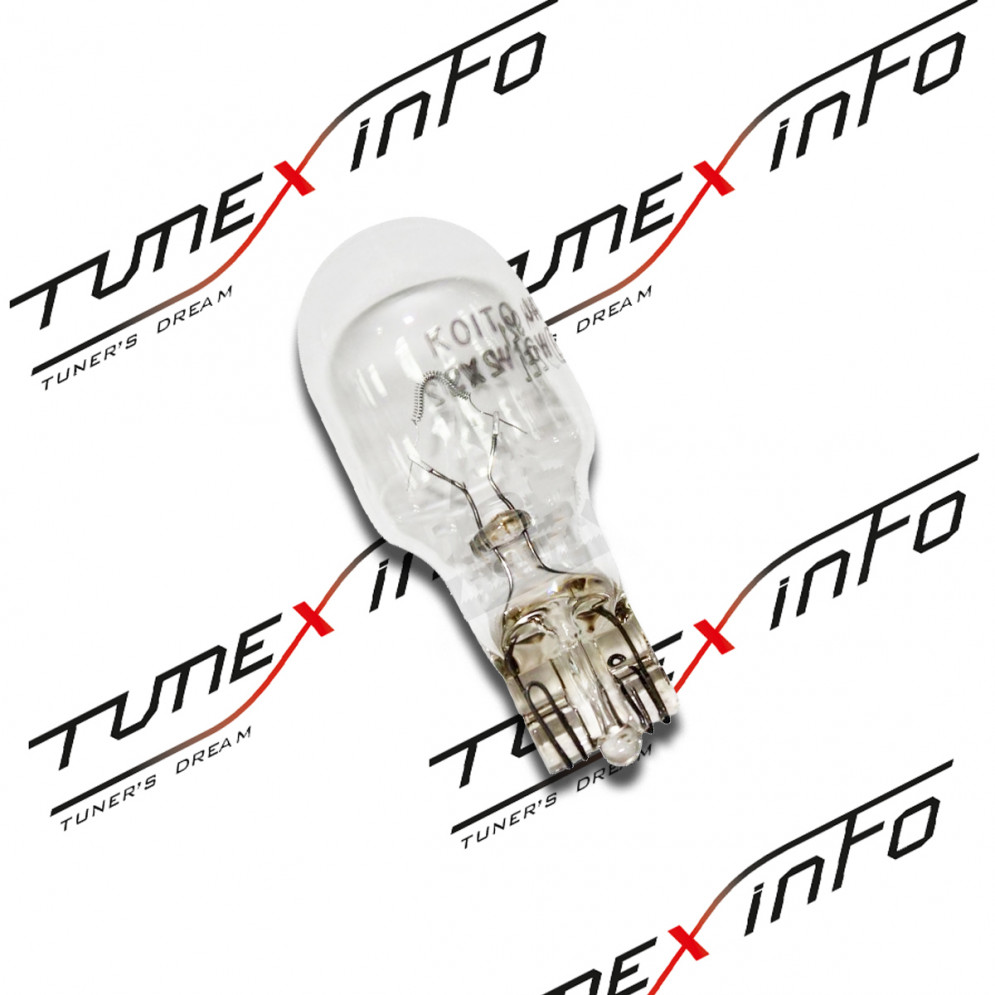 Лампа дополнительного освещения T16 12V W16W(T15) без цоколя, Koito 1781, купить со скидкой, 1781 