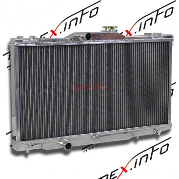 Радиатор алюминиевый Toyota Corolla AE101 4E, 4A, 40mm MT, 16400-15511