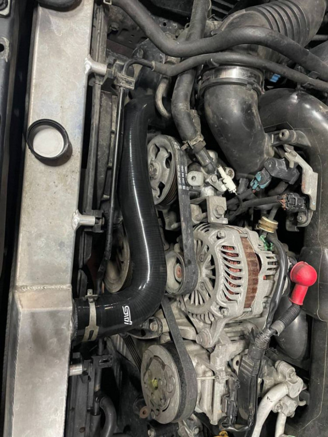 Патрубки радиатора Subaru Impreza GR, GH, Forester SH, Legacy BL-BP, EJ205, EJ204, EJ207, EJ255 2шт, купить со скидкой, s006, als-002Bblue 