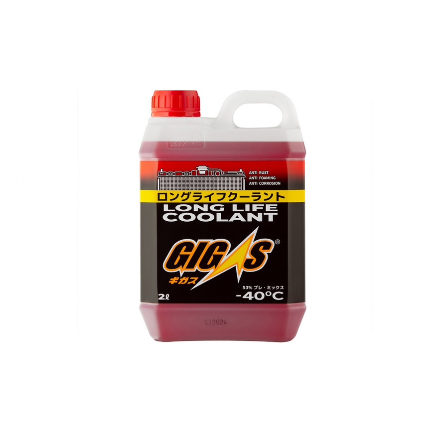 Антифриз красный -40C GIGAS LONG LIFE COOLANT, купить со скидкой, LLC-40R002 