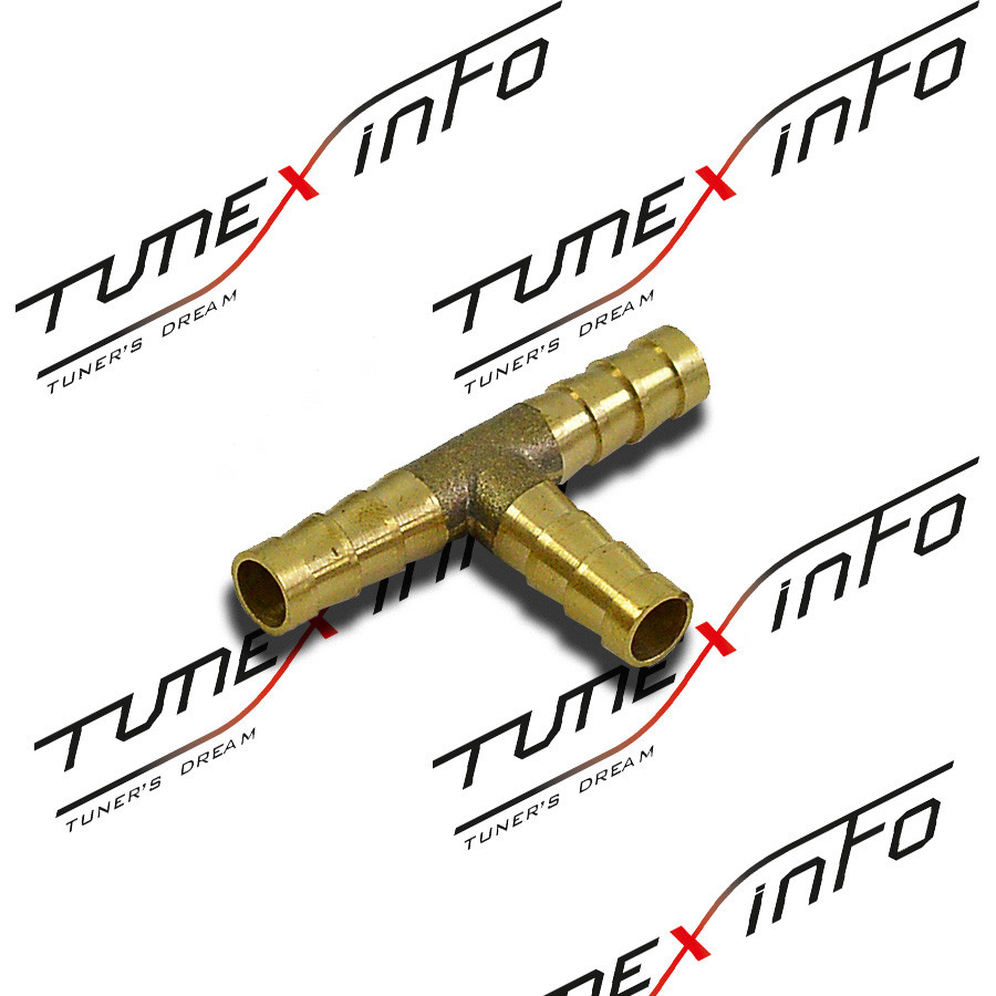 Тройник Т-образный 10мм латунный, купить со скидкой, TLP101010 