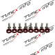 Декоративные шайбы с болтами M6 Password JDM style, купить со скидкой, exn027red 