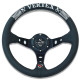 Руль спортивный Vertex V&amp;V 320мм вынос без перфорации, купить со скидкой, JBR5125A-WH 