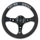 Руль спортивный Vertex Fatlace 320мм вынос без перфорации, купить со скидкой, JBR5125B-WH 