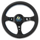 Руль спортивный Vertex Fatlace 320мм вынос без перфорации, купить со скидкой, JBR5125B-WH 