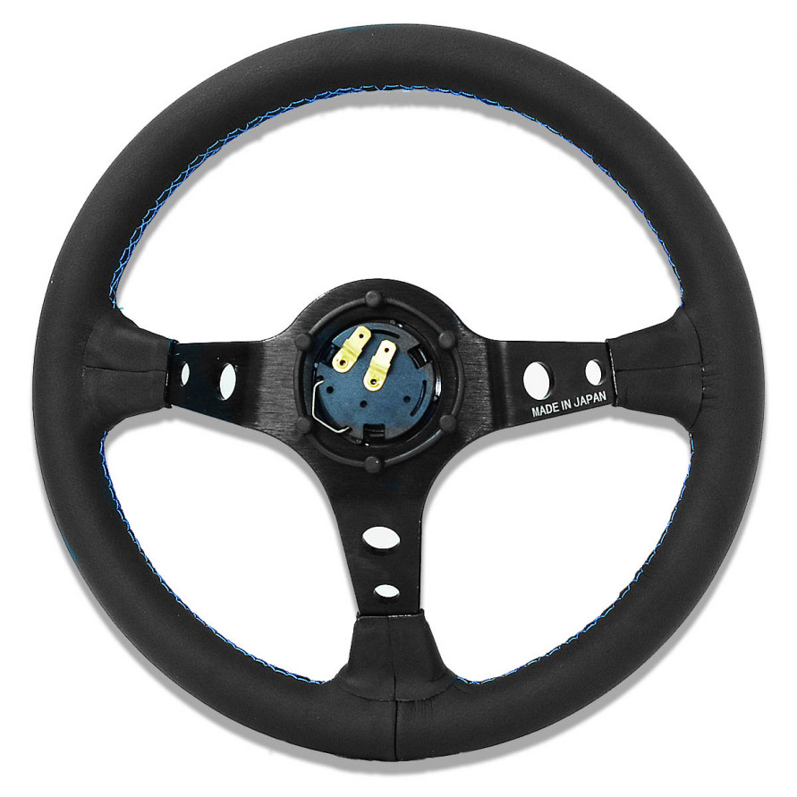 Руль спортивный Vertex Fatlace 320мм вынос без перфорации, купить со скидкой, JBR5125B-WH 