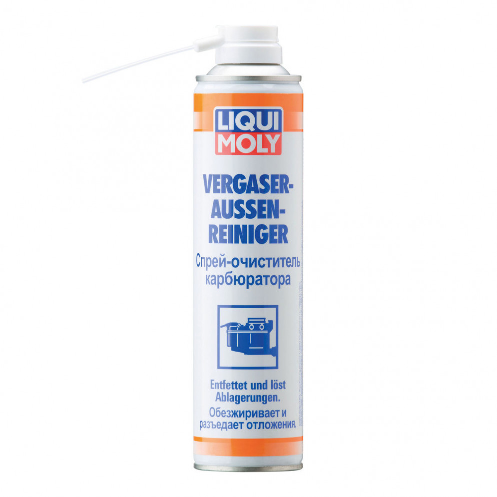 Очиститель карбюратора и дросельной заслонки 0,4л, Liqui Moly 3918, купить со скидкой, LM 3918 Очиститель карбюратора и дросельной заслонки 0,4л, Liqui Moly 3918 