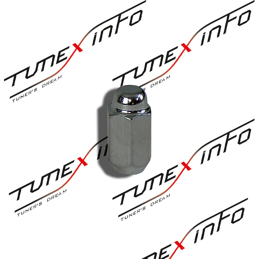 Гайка колесная M12 x 1.5 40мм конус, закрытая, 1шт, купить со скидкой, exn1007R43 Гайка колесная M12 x 1.5 40мм конус, закрытая, 1шт 