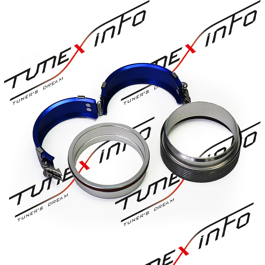 Хомут v-band для алюминиевой трубы 51мм, купить со скидкой, pip403 Хомут v-band для алюминиевой трубы 51мм 