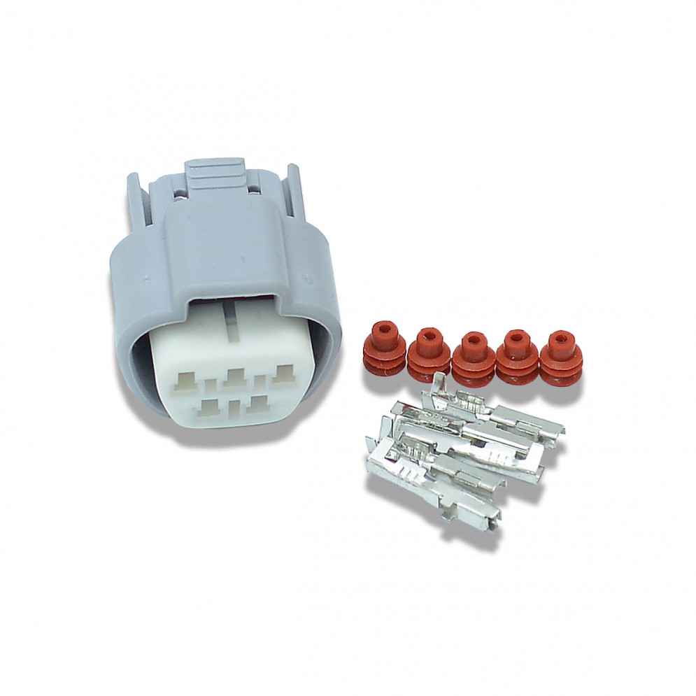 Разъем, фишка 5 пинов мотора дворников Toyota 90980-11599, купить со скидкой, ent-F035 