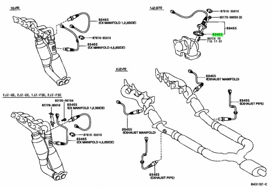 Прокладка под лямбда зонд Toyota 2 болта, 89466-20020, купить со скидкой, 770905 