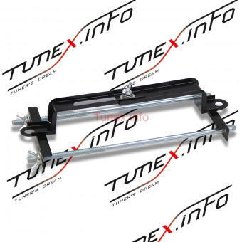 Кронштейн крепления аккумулятора Изогнутый 270mm, универсальный