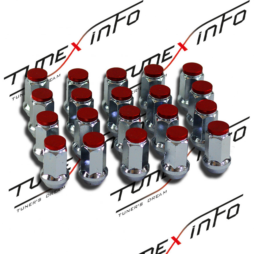 Гайки колесные Blox nut сталь M12 x 1.25, купить со скидкой, exn102_red 