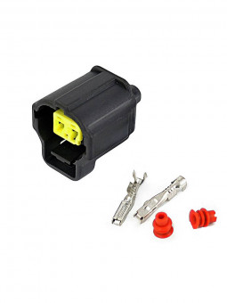 Разъем, фишка 2 пина температуры воды 1, 2JZ Toyota 90980-10736