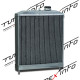 Радиатор алюминиевый Honda Civic EG, EK, B16, B18 60мм выхода 32мм МТ 92-02г, 19010-P30-505, купить со скидкой, ajr-HC92-02-60 