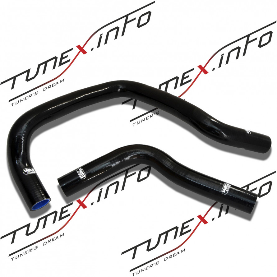 Патрубки радиатора Honda Civic, Integra DC2 EK4 EK9 B16, B18, Orthia B20B 2шт, купить со скидкой, H004 black 