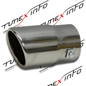 Насадка на глушитель круглая 70x76мм №531