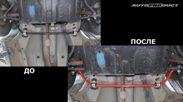 Стабилизатор передний LADA Granta, Kalina 2, Datsun 24мм, Автопродукт