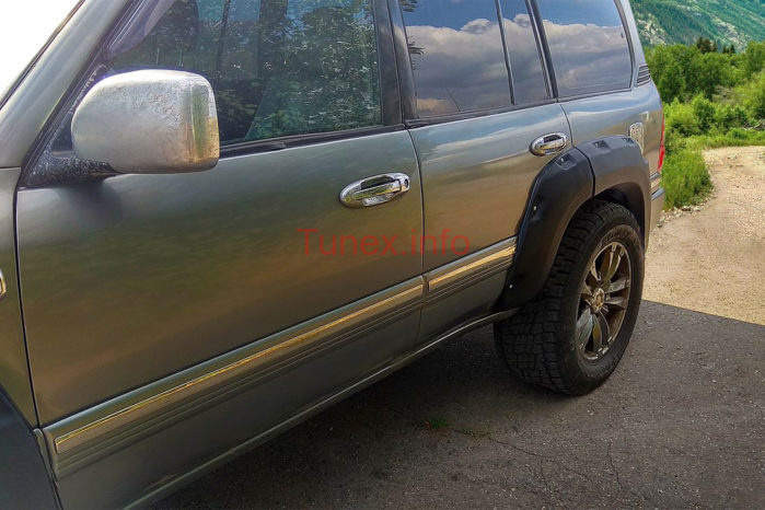 Расширители колесных арок, фендера Toyota Land Cruiser 100, 105, Lapter, купить со скидкой, ТLC 100 