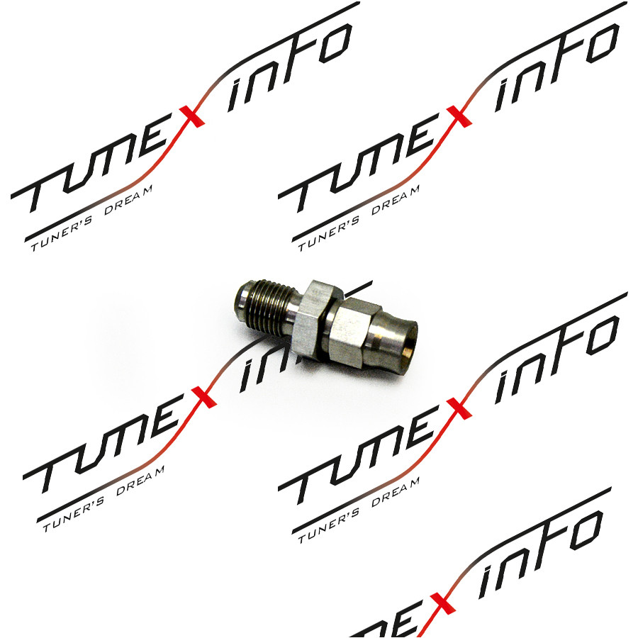 Фитинг под шланг тефлоновый тормозной AN3 - M10 x 1.00 папа, SS, купить со скидкой, BK-640303SS 