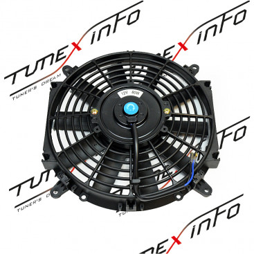 Вентилятор 10" 80W, (25,4см), прямые лопасти