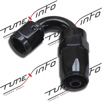 Фитинг AN8 120 гр черный