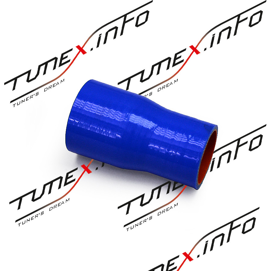 Патрубок силиконовый 0гр 36 - 50мм L=100мм, купить со скидкой, 36-50-100blue 