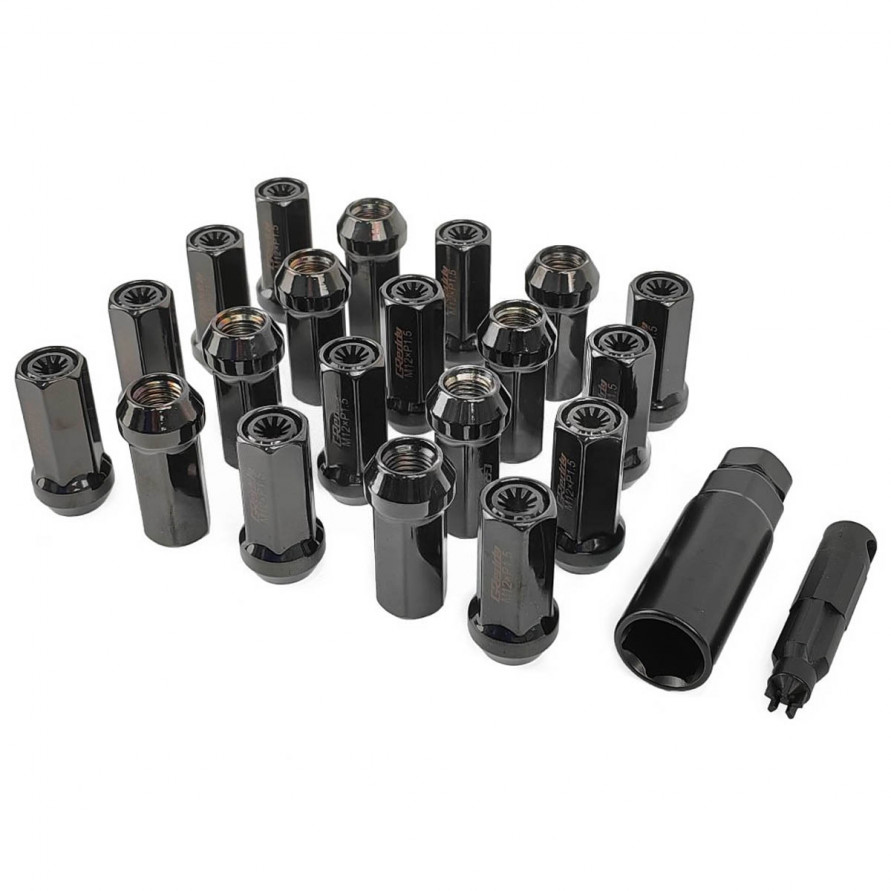 Гайки колесные Greddy M57 PRO M12х1.5 (оригинал), купить со скидкой, exn187_black 