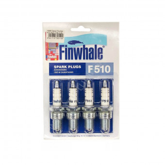 Свечи FINWHALE 2108, 2110, 1118, 2190, 2170, 2121 инжектор F510 4шт, блистер