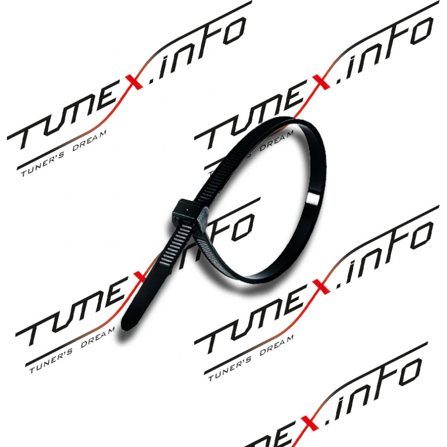 Хомут, стяжка пластиковый 7,6 * 350мм, белый Nord YADA, 1шт, (уп=100шт), купить со скидкой, уп=100шт 