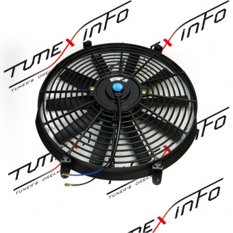 Вентилятор 14" 120W, (35см), прямые лопасти