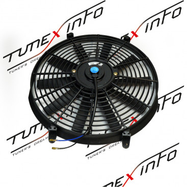 Вентилятор 14" 120W, (35см), прямые лопасти
