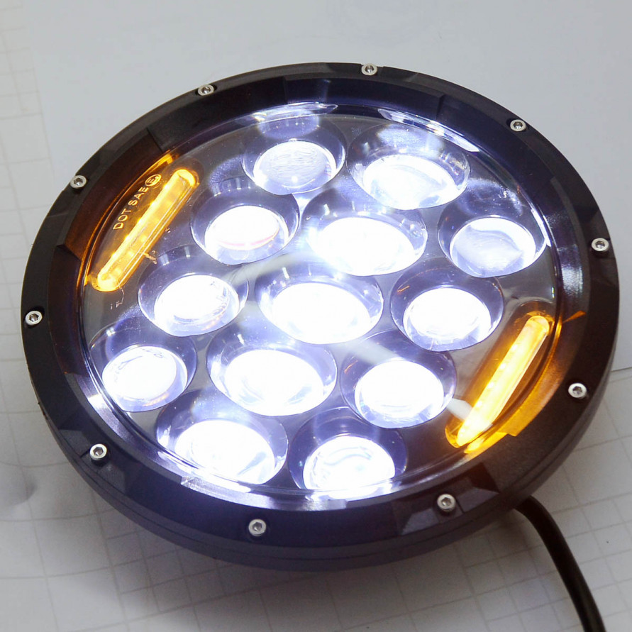 Фары LED ВАЗ 2121,21213,21214, УАЗ 75W, 2шт, купить со скидкой, 2201500122359 