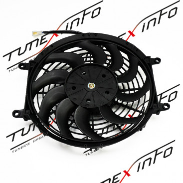 Вентилятор 14" 80W, (35см), сабли лопасти