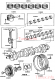 Вкладыш шатунный Toyota 1JZ-GE, 1JZ-GTE, 2JZ-GE, 2JZ-GTE, подгруппа 4, 13041-46013-04, купить со скидкой, 130414601304 