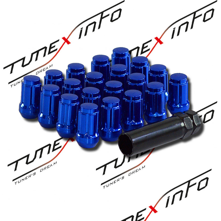 Гайки колесные TopFit M12 x 1.5 (секретки), купить со скидкой, exn-043_red 