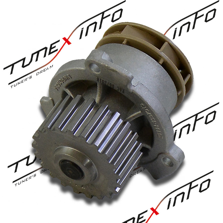 Насос водяной +25%, помпа Luzar Turbo ВАЗ 2110 - 15, 2108 - 21099 8кл, 1,6л, LWP01084, купить со скидкой, LWP 01084 