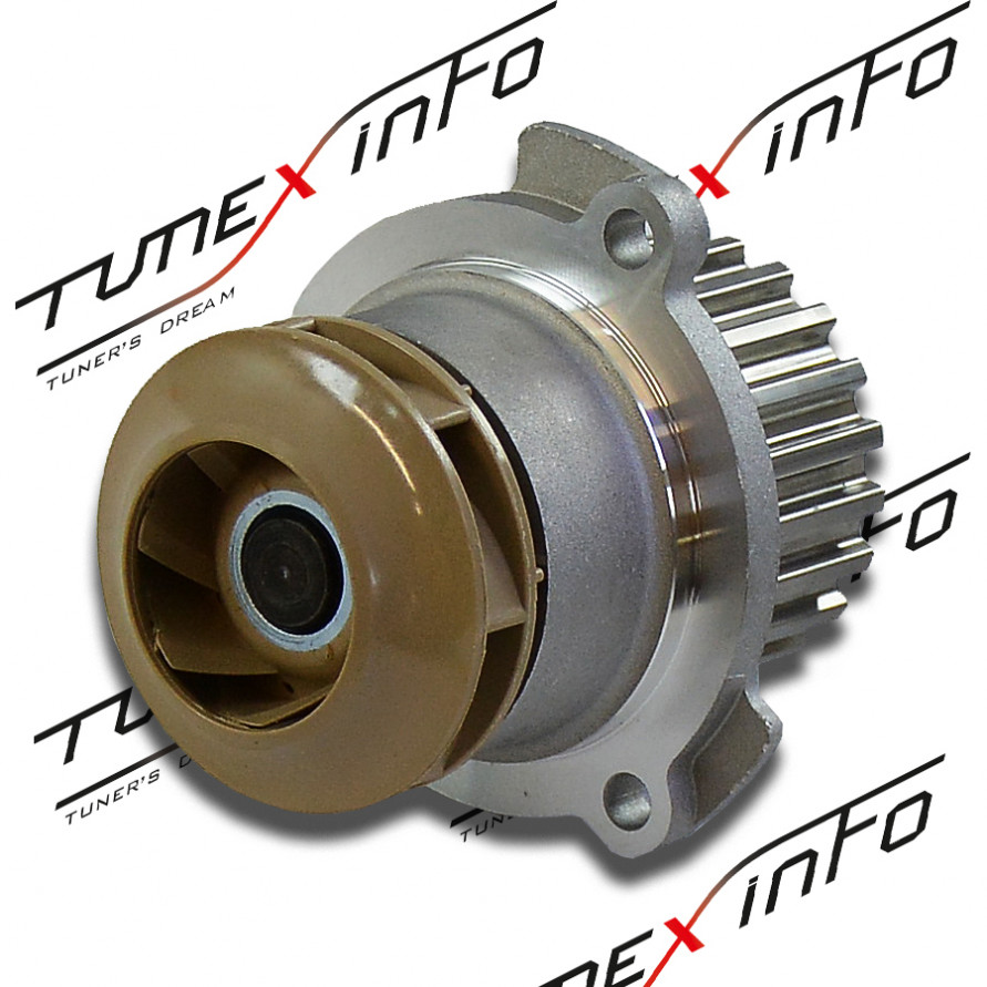 Насос водяной +25%, помпа Luzar Turbo ВАЗ 2110 - 15, 2108 - 21099 8кл, 1,6л, LWP01084, купить со скидкой, LWP 01084 