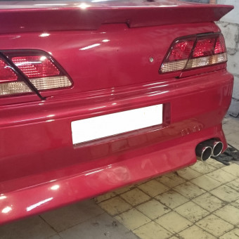Глушитель, кетбек Toyota 1JZ-GE JZX100, атмо BassStar style