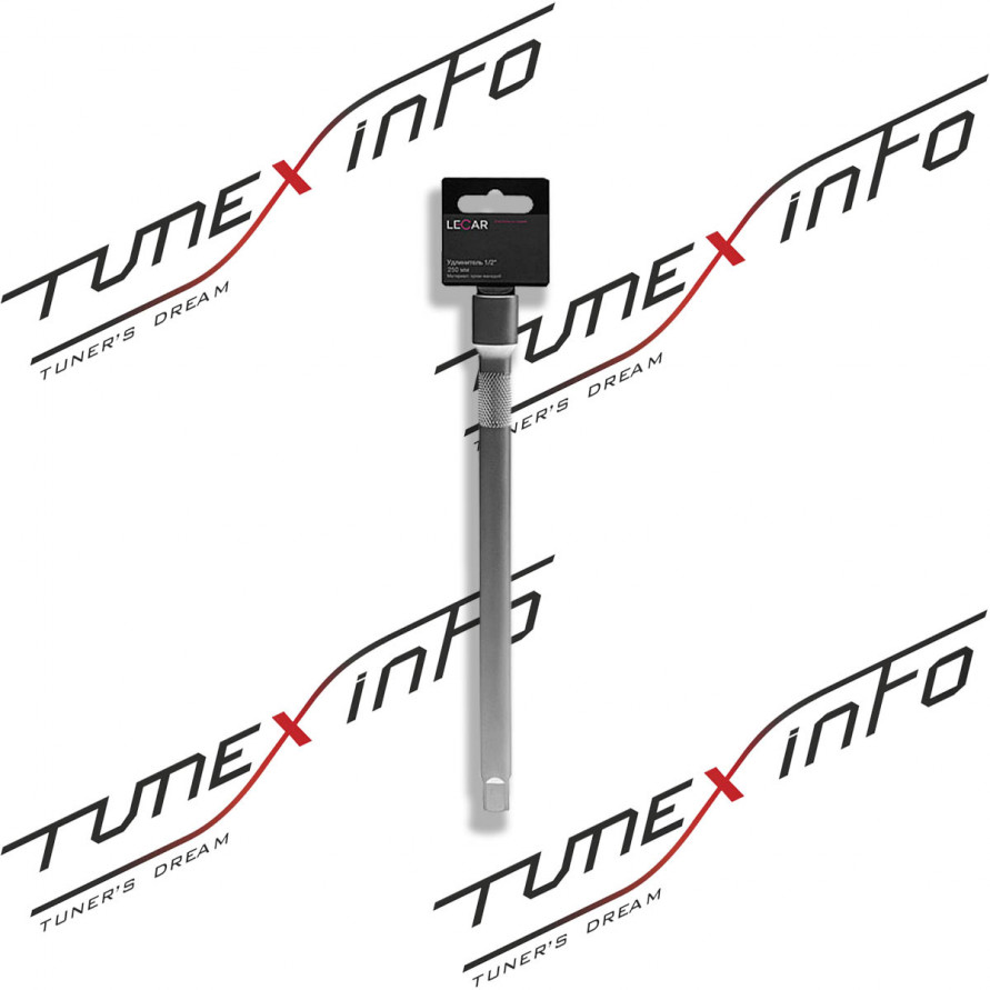 Удлинитель трещотки 1/2" CrV (хром-ванадий), LECAR, купить со скидкой, LECAR000011614 