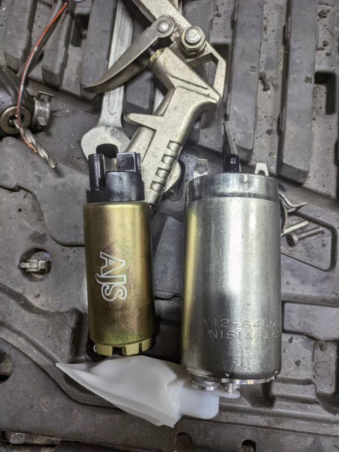 Насос топливный, бензонасос 210л\ч погружной 1-2J-GTE аналог Denso, купить со скидкой, FL1209922 