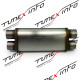 Бочка выхлопная, глушитель Magnaflow выхода X76мм*4 L455мм (вынос-вынос), купить со скидкой, 100.9630 