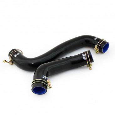 Патрубки радиатора Subaru Impreza GR, GH, Forester SH, Legacy BL-BP, EJ204-EJ255 2шт с хомутами