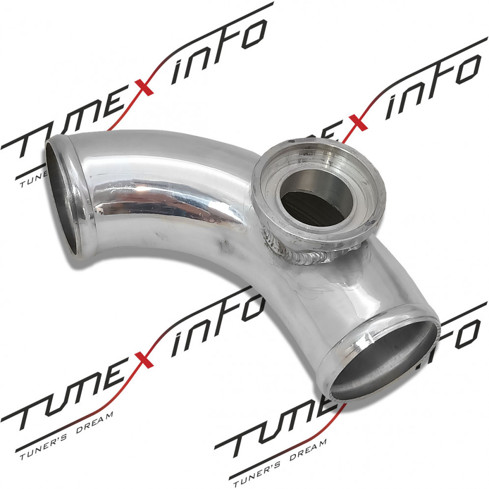 Пайп с фланцем для установки Blow Off - HKS 90гр, купить со скидкой, bod200_51mm 