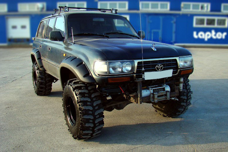 Расширители колесных арок, фендера Toyota Land Cruiser 80 Lapter, купить со скидкой, ТLC 80-01 