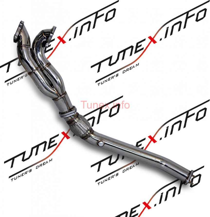 Даунпайп Toyota 1JZ-GTE, JZX90 Non VVti, Twin Turbo с Y-пайпом, купить со скидкой, 100.8131 