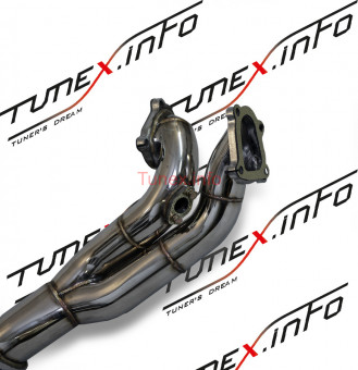 Даунпайп Toyota 1JZ-GTE, JZX90 Non VVti, Twin Turbo с Y-пайпом